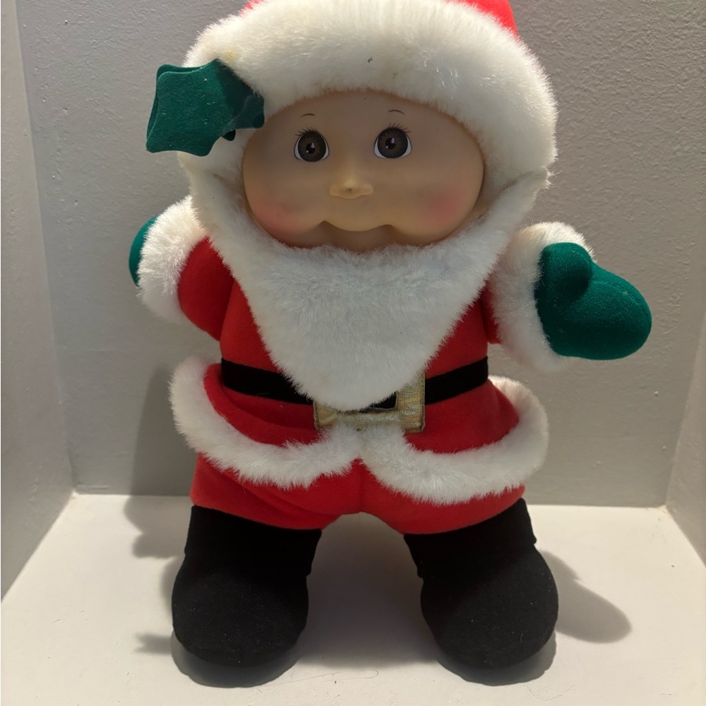 Vintage 1992 Santa cabbage patch doll with box- Christmas collectable Exclusive